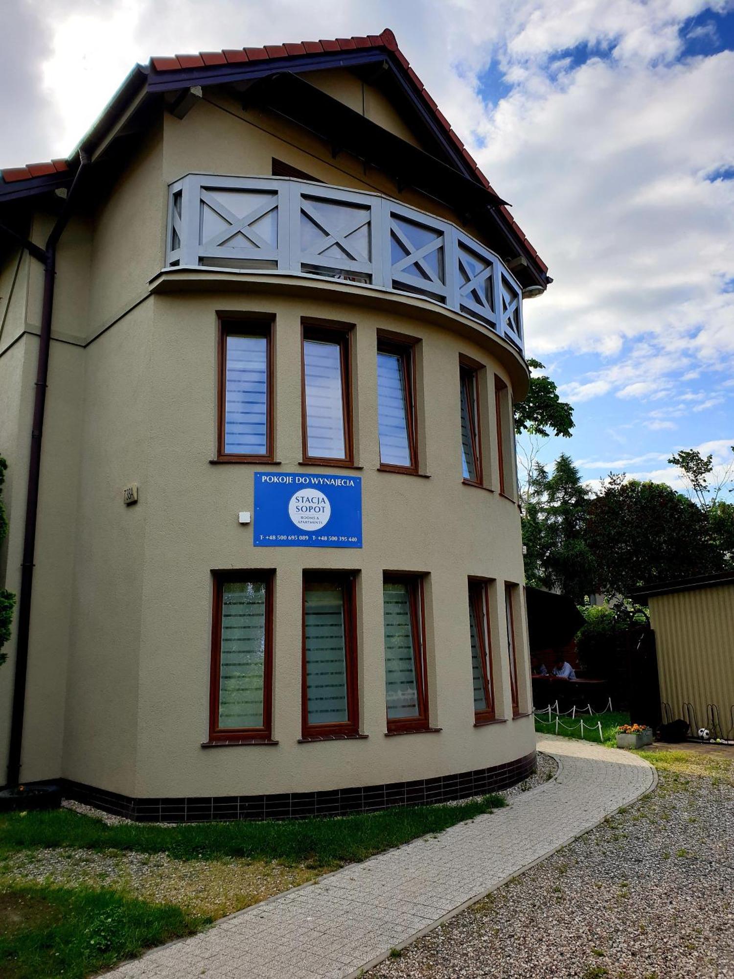 Stacja Sopot Pokoje Do Wynajecia Hotel Buitenkant foto